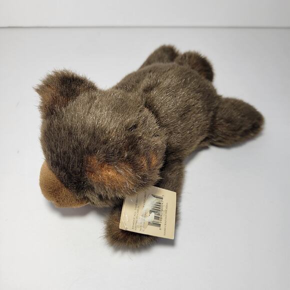 The Bearington Collection Teddy Bear Brown Lazy Ben Stuffed Animal 8" Plush - Picture 2 of 8